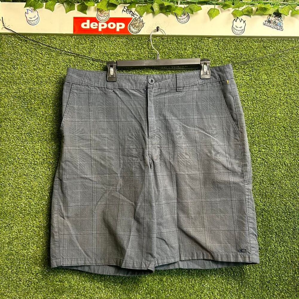 O-neill Men's Grey and Blue Shorts